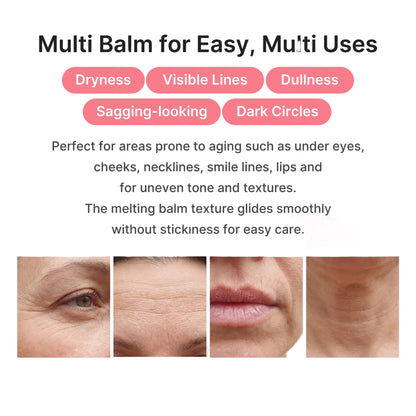 [NEW] [Medicube] PDRN Pink Collagen Volume Multi Balm | All in One Volufiline, PDRN, NAD Stick for Youthful-Looking, Helping Look of Fine Lines, Firming Care, Anti-Aging Care | for Under-Eyes, Neck, Forehead, Smile Lines, Lip Care | Korean Skincare